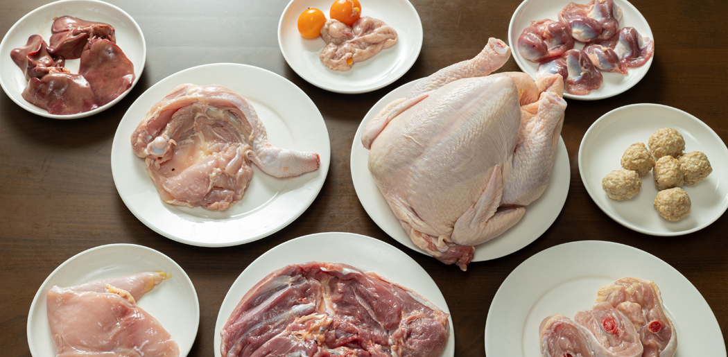 とり信のこだわりの鶏肉